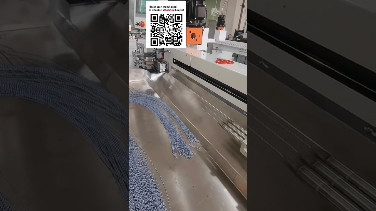 Volledig Automatische Dubbele Eindkrimp- & Twijnmachine #Geautomatiseerde Draadverwerking