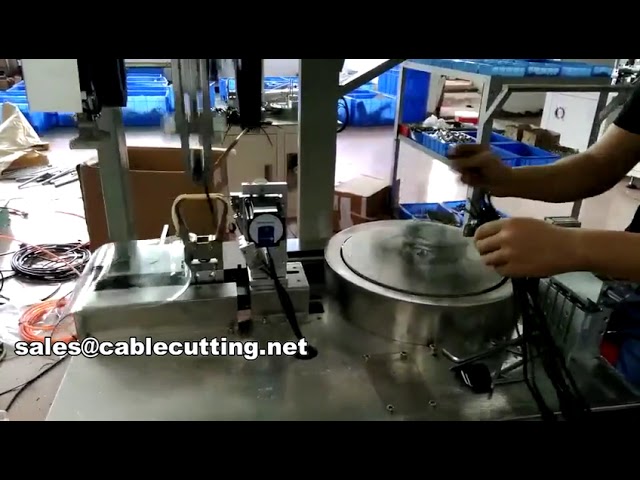 Automatic Cable Winding and Binding Machine for Power Cord & DC Cable | WPM-81-M