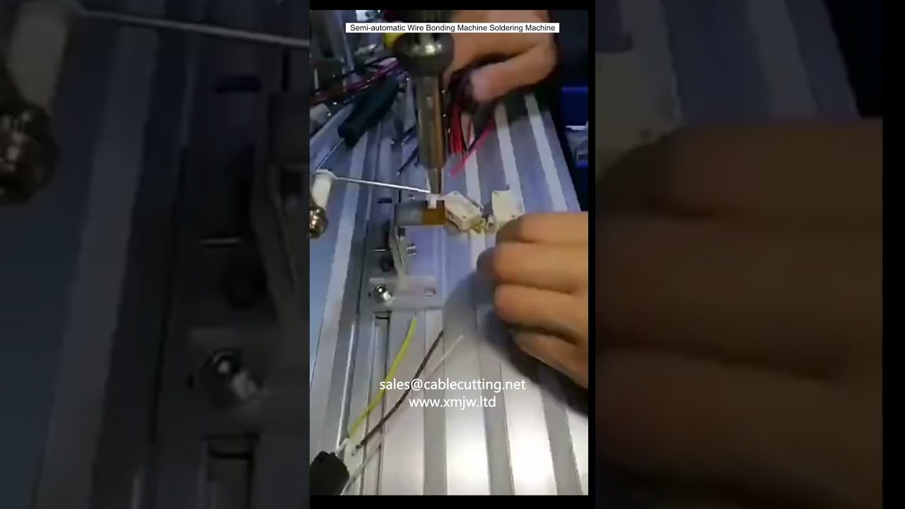 Semi-Automatic Wire Bonding and Soldering Machine