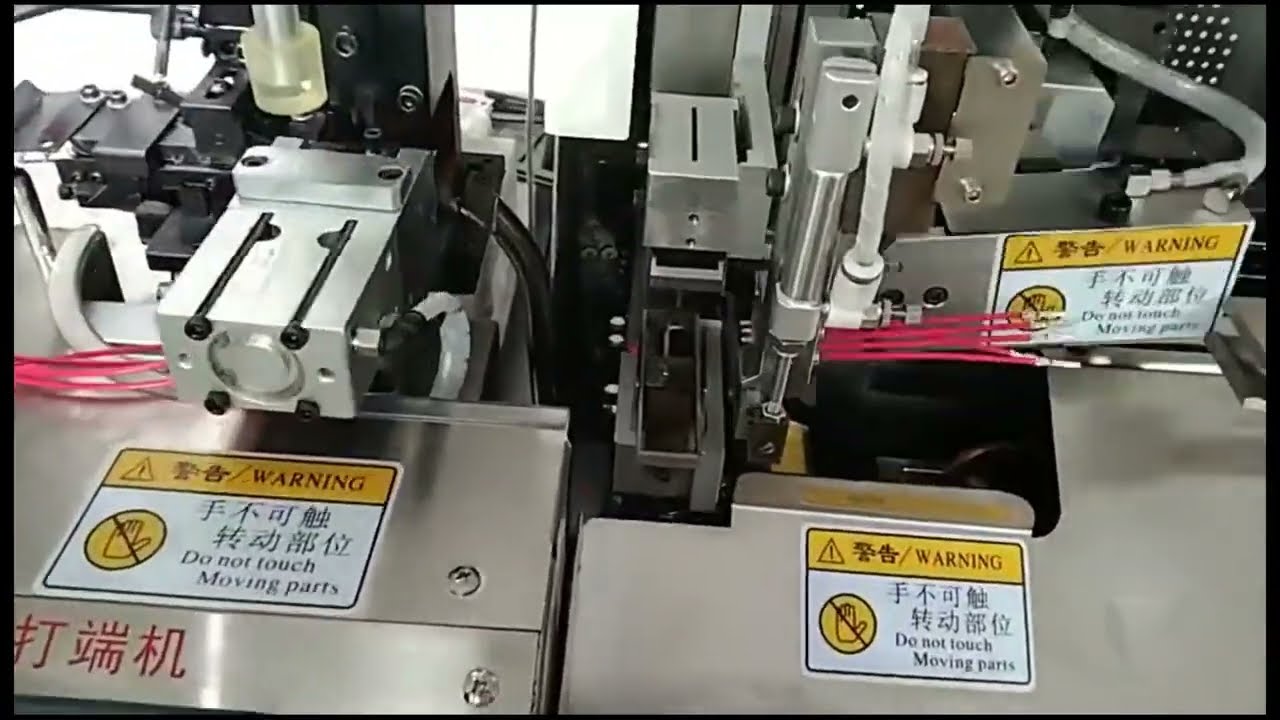 Volledig Automatische Tweezijdige Draadvertinmachine: Eén Zijde Dompelen, Andere Zijde Crimpen