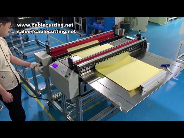 Automatische snijmachine voor verpakkingspapier - Precisie snijden van isolatiepapier