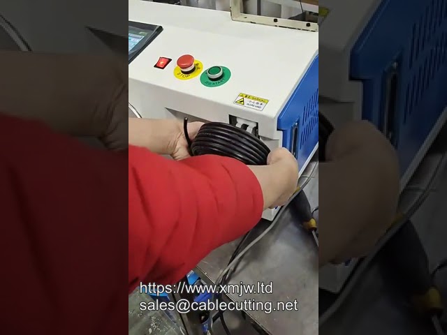 Automatische kabelwikkel- en bedradingsmachine voor AC/DC-voedingskabels en USB-datakabels