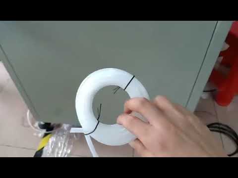 Efficiënte PVC slang snij-, wikkel- en bindmachine WPM 02SL