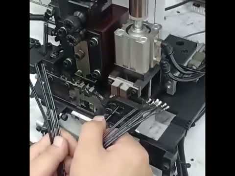 Automatic Terminal Crimping Machine 2-T-4-T for Cable Manufacturing Equipment