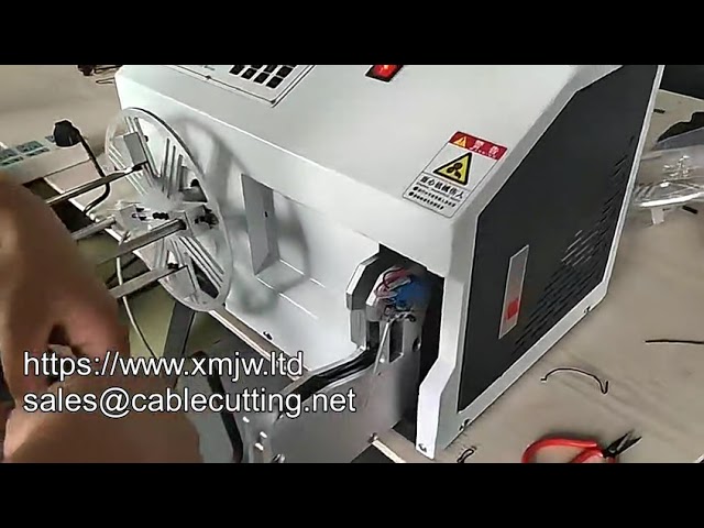 Automatische kabelopwikkel- en bindmachine – aanpasbare draad- en kabelwikkeling