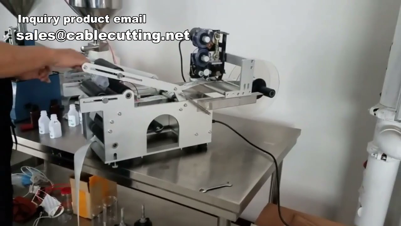 Vlakke en halfautomatische etiketteermachine - Professionele labeling oplossingen