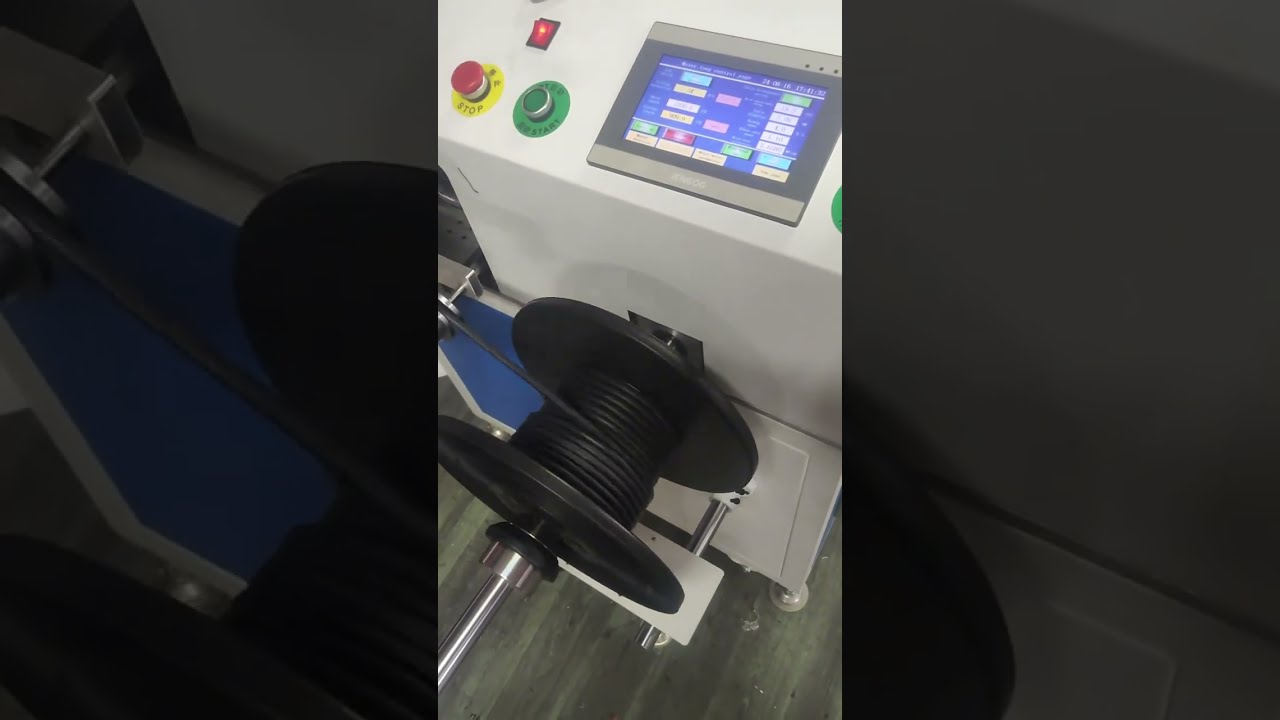 105 Efficient 7mm Wire Coiling Machine with Precise Metering & Neat Sorting