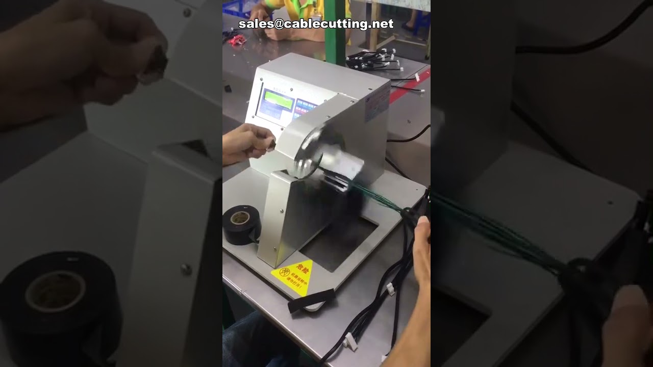 Automatische Elektrische Tapemachine voor Kabelbomen: Efficiënte Bescherming en Bundeling
