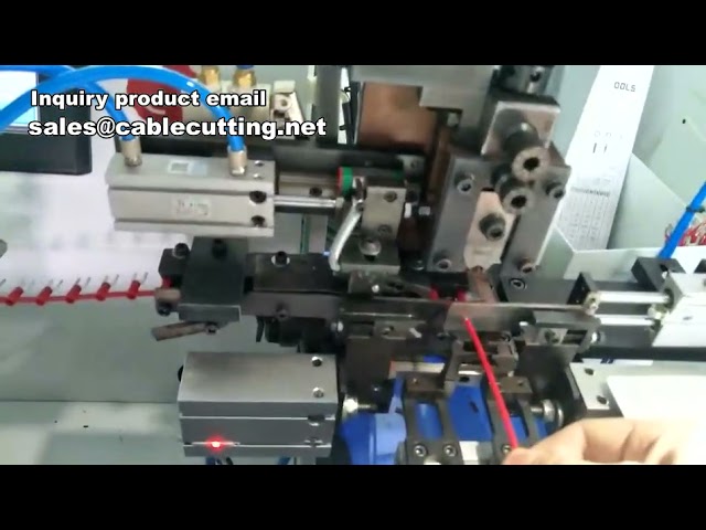 Automatische afsnij-, strip- en crimpmachine | Efficiënt terminal strippen en krimpen
