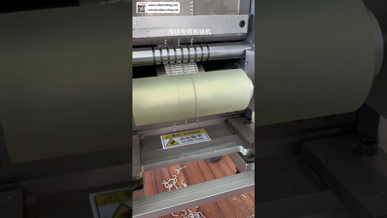 Klantgerichte probleemoplossing met volledig automatische kettingsnijmachine voor industriële toepassingen