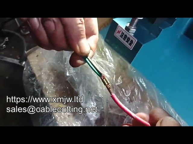 WPM r30t Automatische Stille Koperband Krimpmachine | Grote Kabelverbindingen & Lastoestel