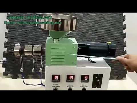 SJ35 Mini Extruder – Desktop Enkele Schroef Plastic Extrusie voor 3D Print Filament (AC Motor, DIY)