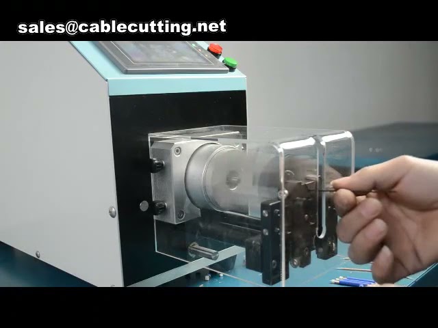 Automatic Wire Stripping and Cutting Machine | High-Speed Cable Processing