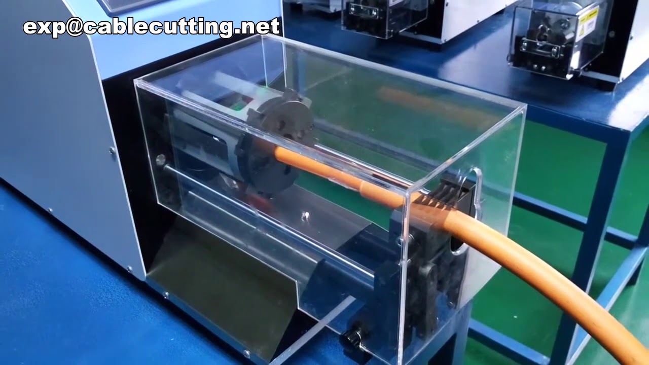 Coaxial Cable Stripping Machine for TV and Coax Cables