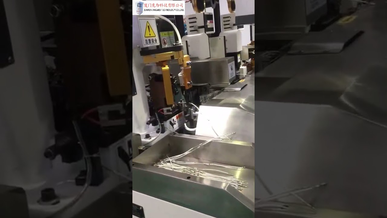 Dubbele kop kabelkrimpmachine voor draadsplitsing - Efficiënte draadverwerkingsmachine