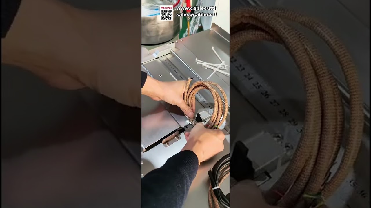 Automatische nylon kabelbindermachine: voor vliegtuigkoppen en standaard binders