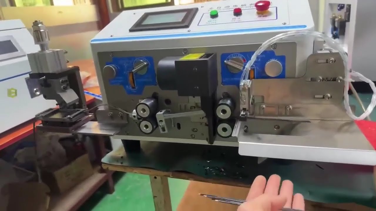 Parallel Wire Split, Cut, and Strip Machine for Multi-Length Processing