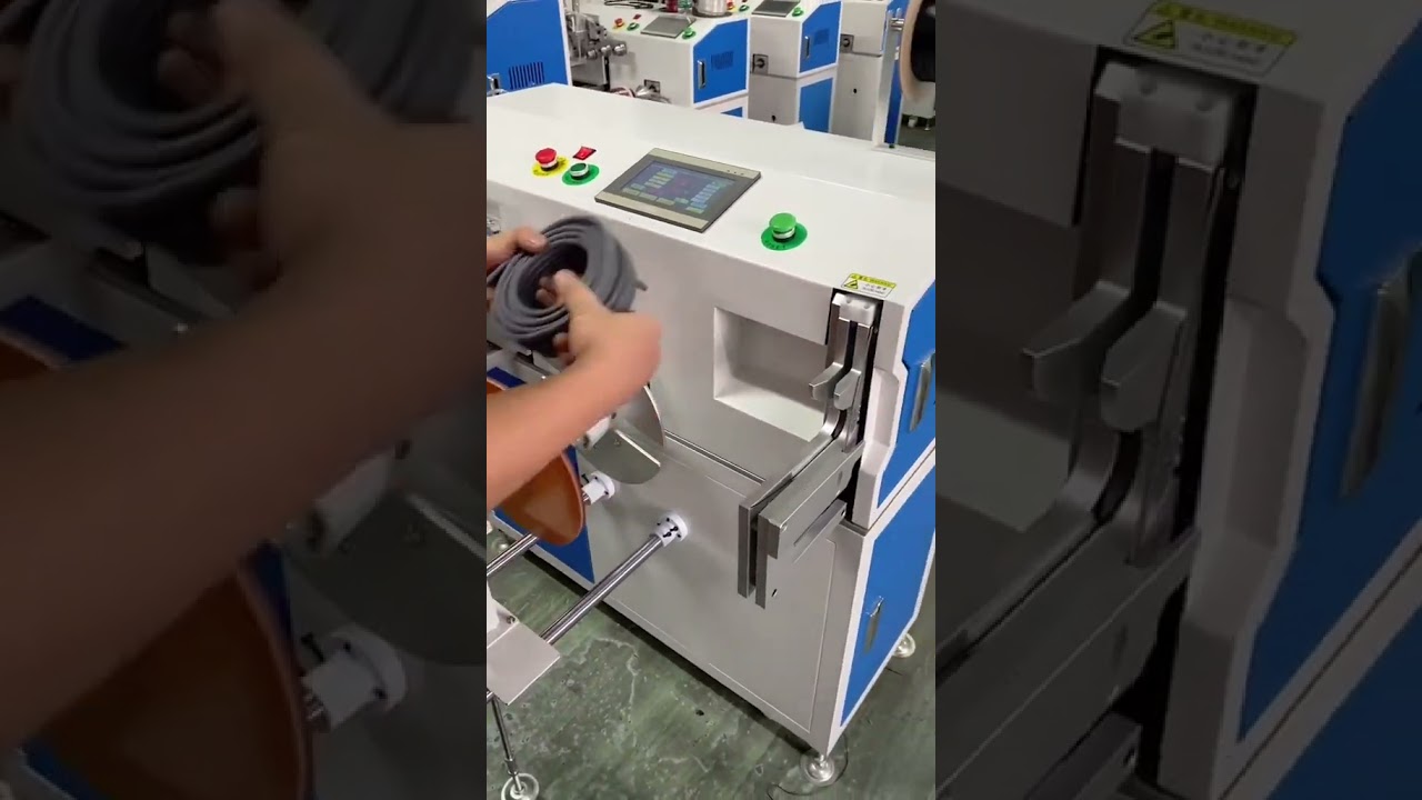 Veelzijdige draadopwikkelmachine voor diverse materialen – precieze meting & strak wikkelen