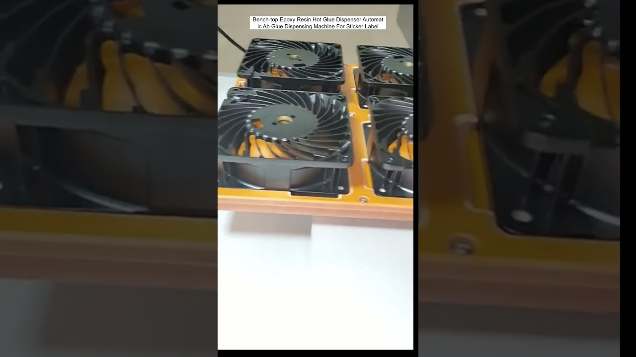 Automatische Epoxy- en Hotmelt Lijmdispenser – Bankmodel voor Sticker en Label Productie