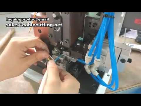 Automatische Draadstripper en Krimpmachine | Industriële Draadkrimpapparatuur