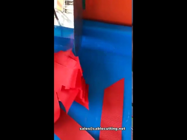 Ultrasone linttape snijmachine voor trapeziumvormen | Efficiënt industriële tape snijden