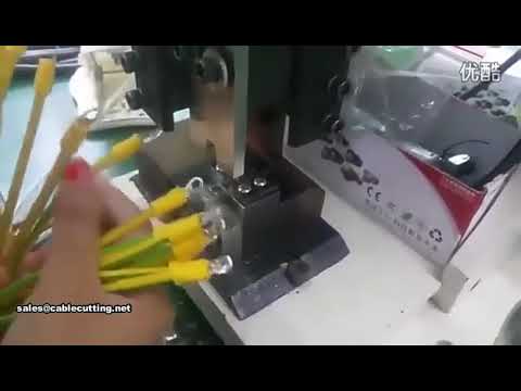 Topkwaliteit 2t Automatische Trilplaat Krimpmachine voor Geïsoleerde Enkelvoudige Adereindhuizen uit China