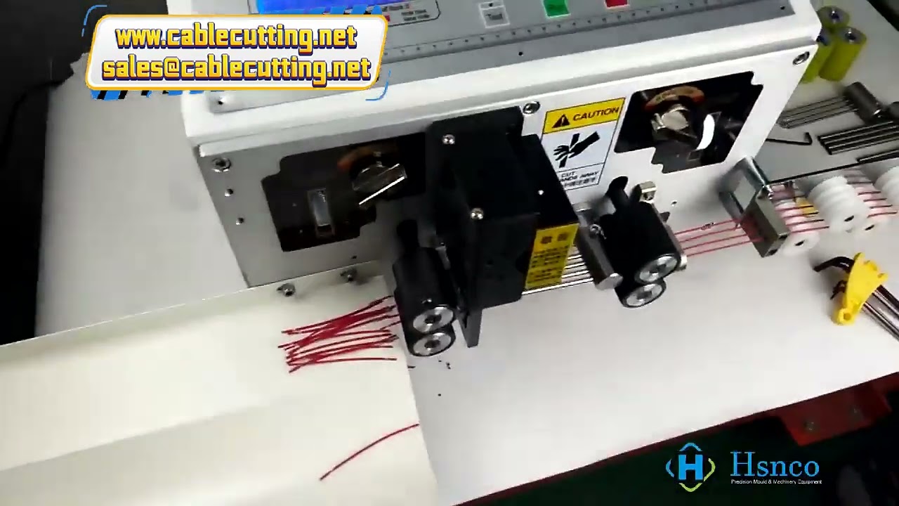 Professionele 4-draads kabelstripper & snijmachine met extra tungsten carbide messen