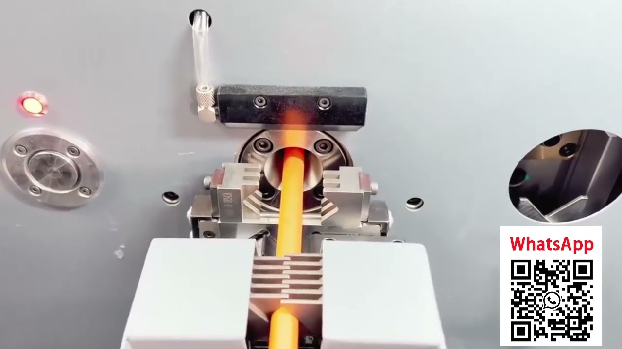 Automatische draadstripmachine, vlechtknipper & vouwmachine voor industriële productie