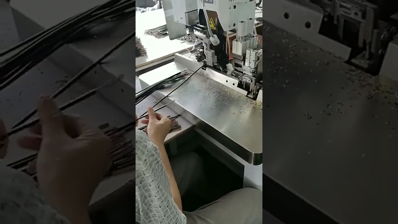 Flat Wire Terminal Crimpmachine - Voor Meeraderige Draden & 2-18P Connectoren | Kabelboomverwerking