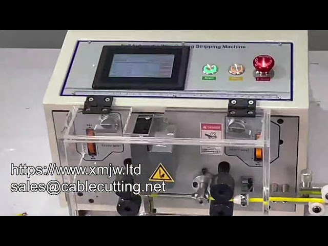 WPM 03s: Betaalbare volledig elektrische touchscreen machine voor automatisch snijden en strippen van koperkabels