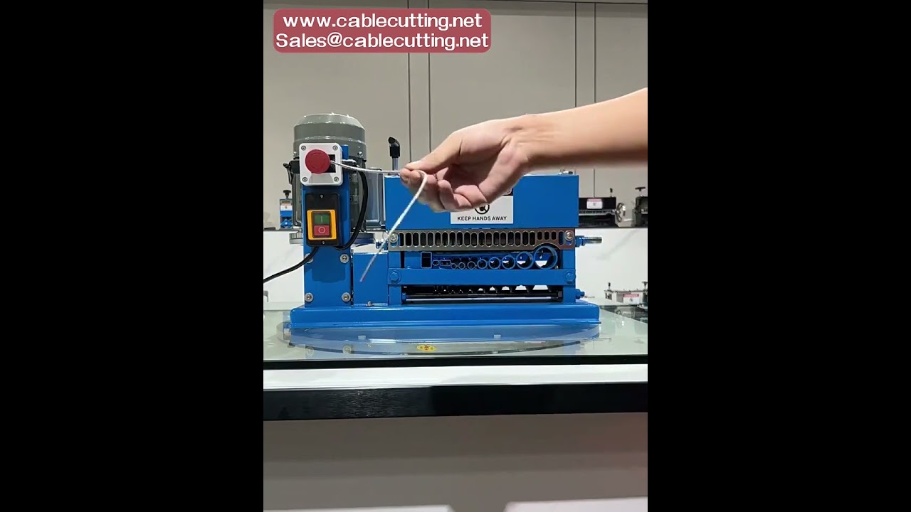 FulAutomatic Elektrische Draadstripmachine – Koperkabel Stripper 370W/750W Hoog Vermogen