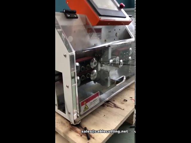 Volledig automatische 7-aderige ronde mantelkabel stripmachine – Snijden & strippen