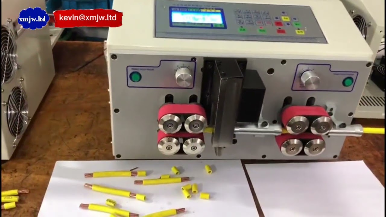 High-Precision Automatic Copper Large Cable Cutting and Stripping Machine