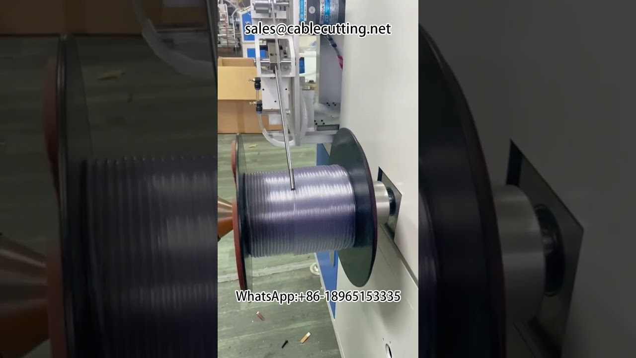 Automatische meter telling en precisie opwikkelmachine – voor medische slangen, draden en kabels