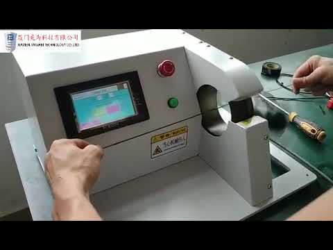 Vlaglabelmachine voor PVC elektrische tape en draadwikkeling – efficiënt en nauwkeurig