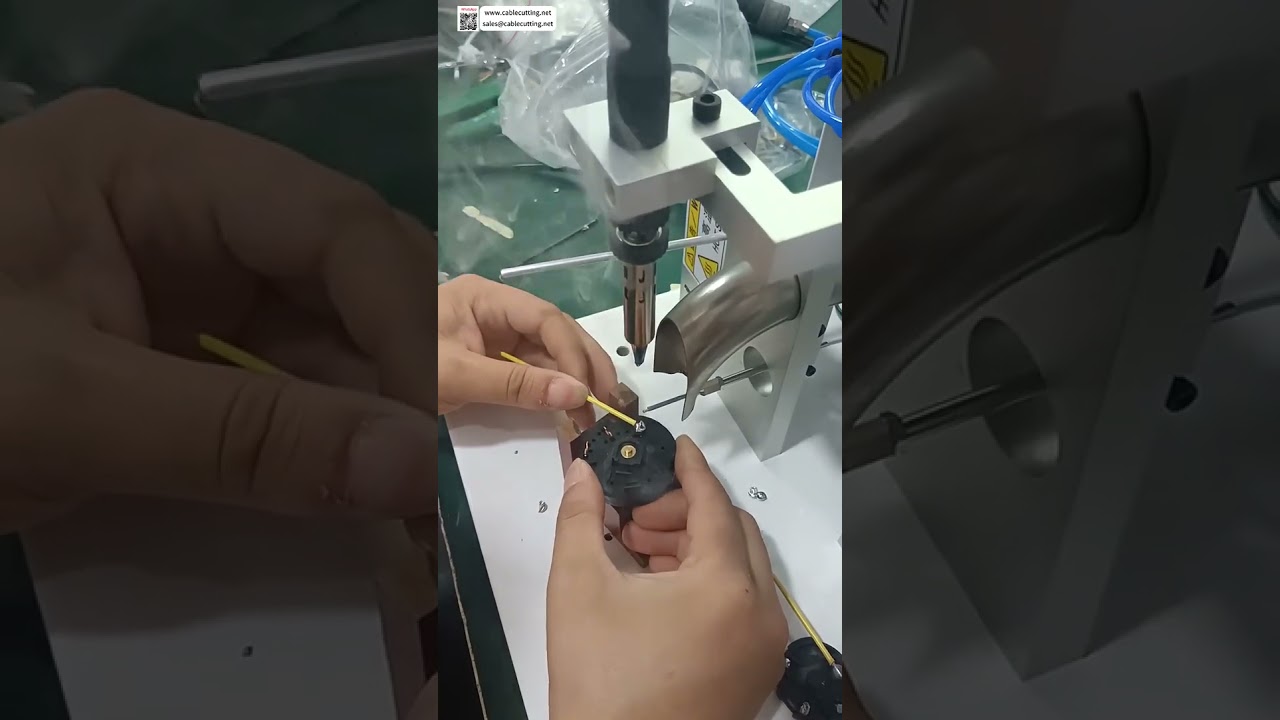 Semi-automatische draadsoldeermachine betrouwbare hoge precisie automatische tinvoeding lassen