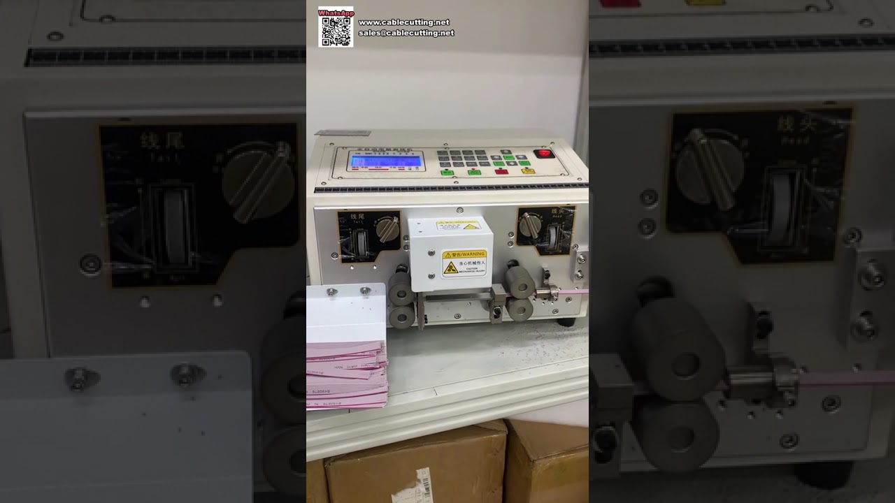 Snelle nauwkeurige stabiele automatische draadsnijmachine maximaliseer kabelboom efficiëntie