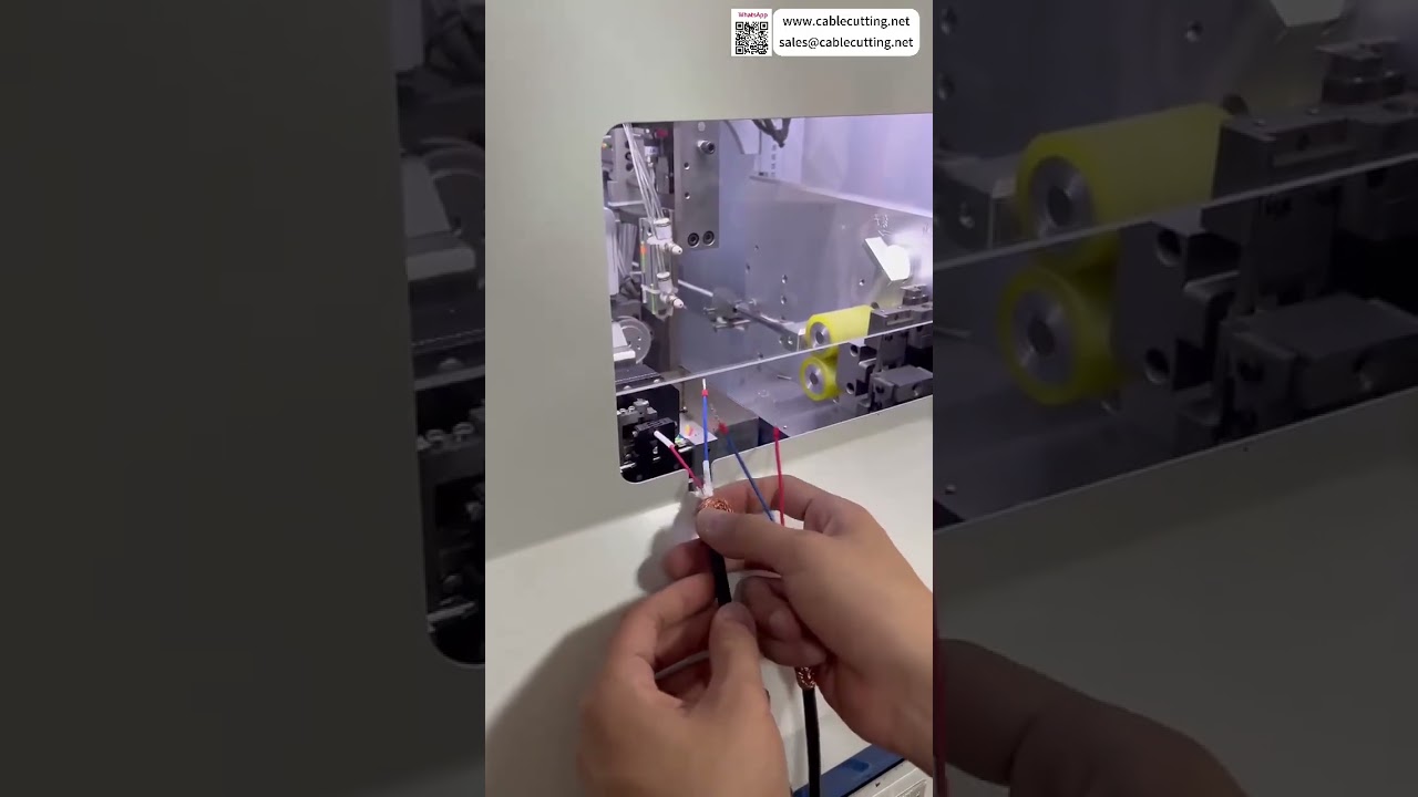 Draadstrippen nummerbuisinsertie krimpen geïntegreerde machine toolsysteem processets