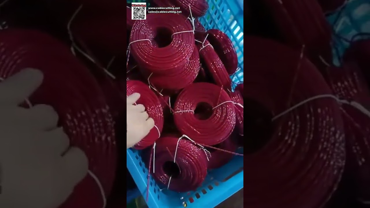 Volledig Automatisch Wikkel- en Verpakkingssysteem voor Trimmerlijnen
