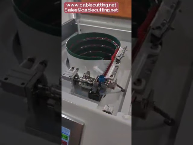 Automatic Wire Crimping Machine for Loose Terminal Ferrules and Cable Connectors