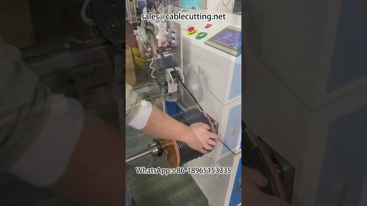 Automatic Meter Counting and Arranging Wire Winding Machine