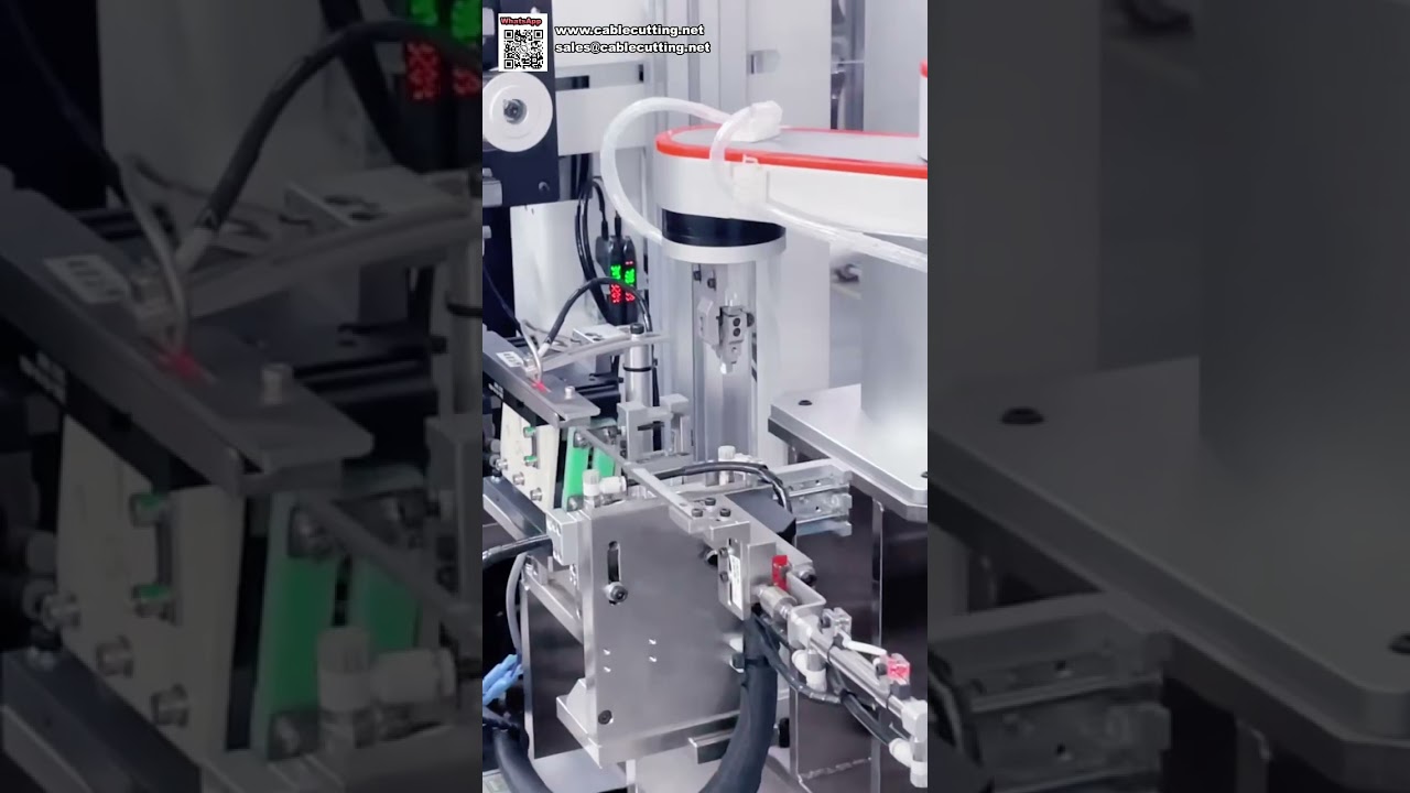 Volledig automatische flexibele toevoer- en klemcrimpmachine voor draadverwerking
