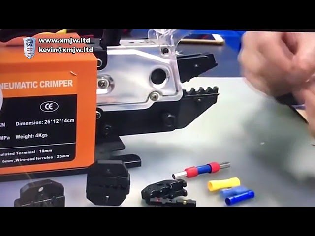 Pneumatische Krimpmachine voor Kabelschoenen en Aansluitingen - Productieapparatuur