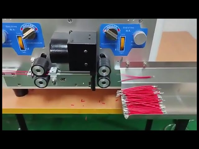 Automatische kabel buig-, strip- en snijmachine | Coaxkabel stripmachine voor industriële productie