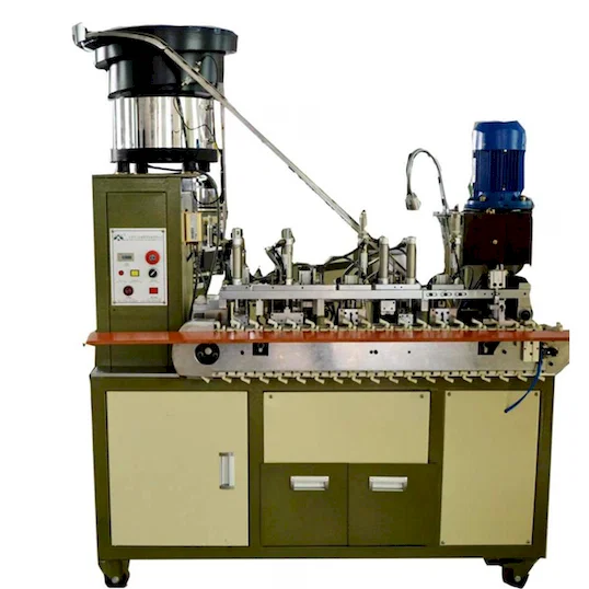 Automatische Europese Ronde Kabel Stekker Krimpmachine WPM-203-F