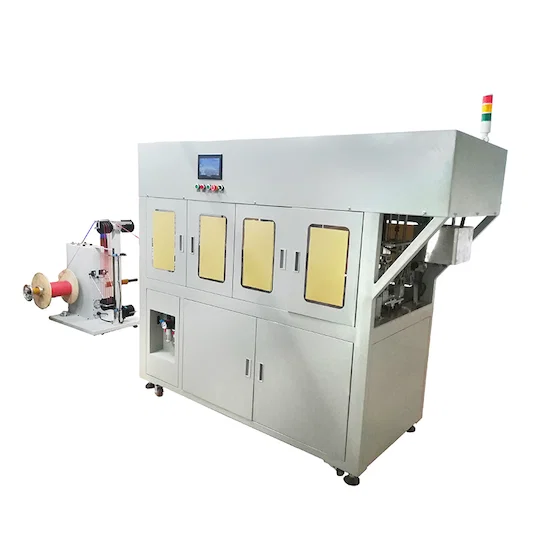 Automatische Kabel Strip-, Knip-, Oprol- en Bindmachine WPM-B1L