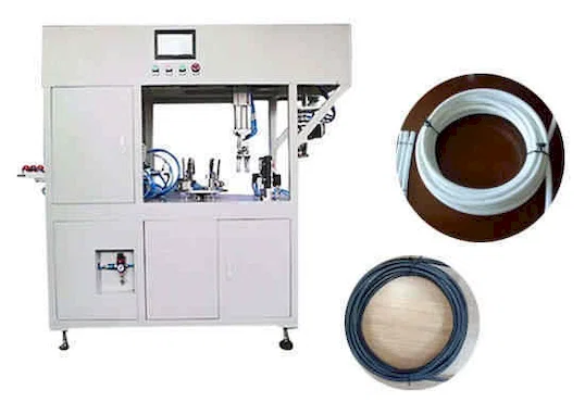 Automatische Draad Knip-, Oprol- en Twist-Tie Machine WPM-CRO