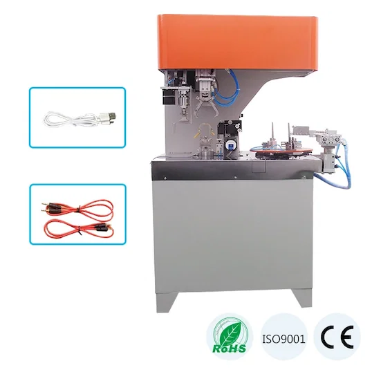 Automatische 8-Vorm Kabel Oprol- en Bindmachine WPM-40XL