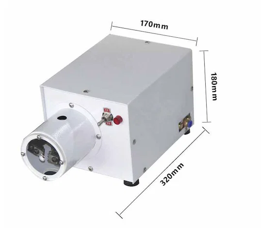 Semi-automatische Pneumatische Elektrische Draadstrip-Twister WPM-200